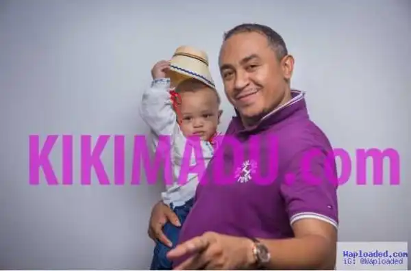 First ever! Freeze shows off baby boy with fiancee, Benedicta Elechi (photos)